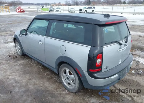 2009 Mini Cooper Clubman из США, поврежденный, VIN WMWML33509TX34633